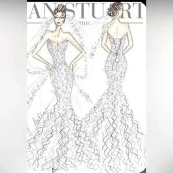 Ian Stuart wedding dresss flamenco 8 - Picture 5 of 11